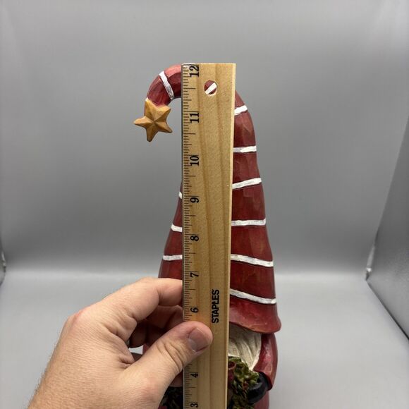 Christmas Gnome-Hobby Lobby -12 " Tall Resin 2022 New - Picture 7 of 9